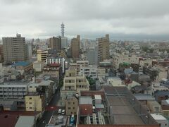 ドーミーイン岐阜駅前部屋からの風景