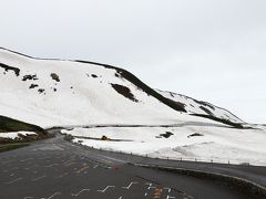 立山黒部アルペンルートの最高地点、室堂到着です。