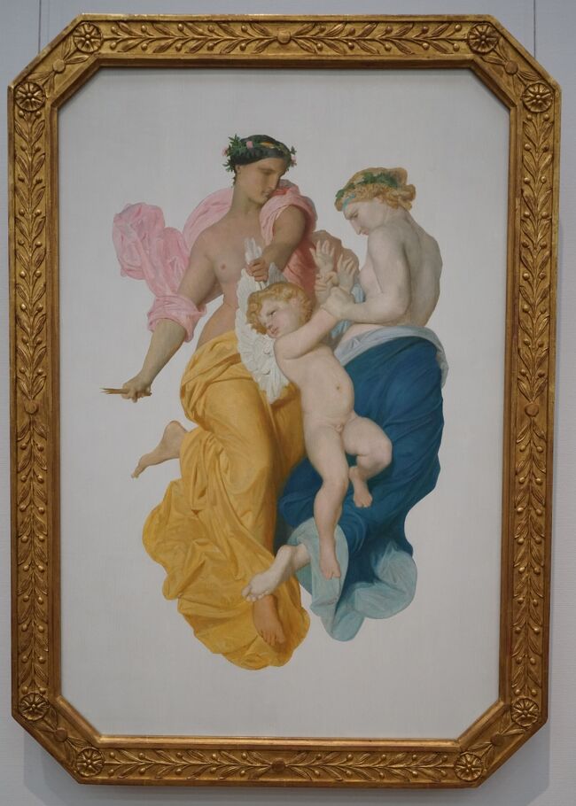 ウィリアム・アドルフ・ブーグロー「クピドの懲罰」1855-56年頃 