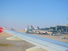 アンマン国際空港に駐機しているロイヤルヨルダン航空。