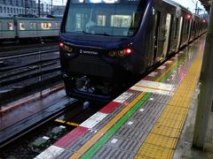 今回の旅の目的は福島県の鉄道完乗ではありますが、ついでに『羽沢横浜国大』駅と『高輪ゲートウェイ』駅にも行ってみました。

相鉄線も昔はいろんな色の車両が混ざってましたが、今はだいぶカッコ良くなったものです。

後ろの小田急線の線路には千代田線の車両が写ってます。