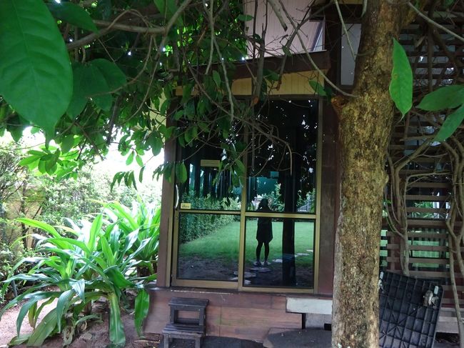 アバイブーベ病院　プラチンブリー <br /><br />スパエリア<br />えっ？ここ？<br />従業員出入口？