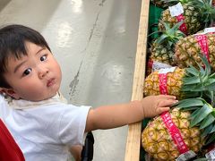 ママがいなくなってぐずる孫をあやすため
車に乗せて外出する
自分たちが観たいからと川平湾に行ったけど
ベビーカーで大汗かいてるし早々に退散
サンエーに行って夕食の買い出しをする