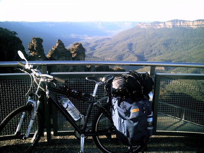オーストラリア自転車横断 夫婦