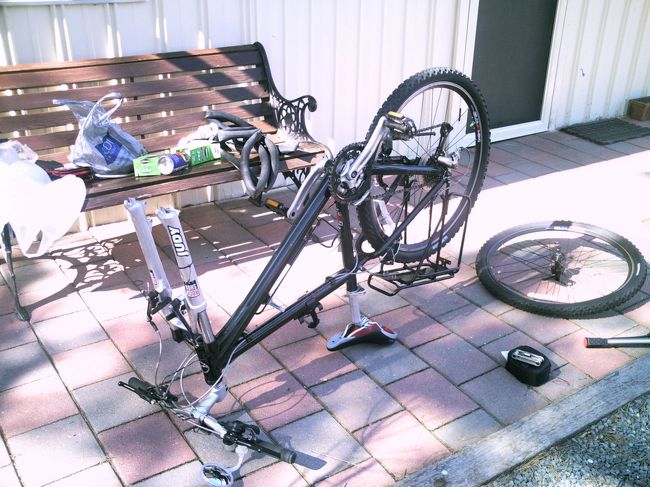 オーストラリア自転車横断 夫婦