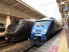 2020.07.19　博多
博多に到着。今日も１日ＪＲ九州の特急列車たちを乗り継いでいこう。