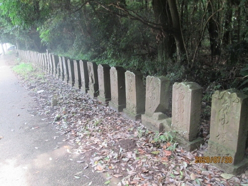 柏市の旧沼南町・布瀬・県道282・百庚申』柏・流山(千葉県)の
