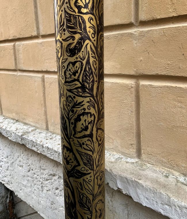 何かキレイ！<br />と思って近づいたらまさかの手描き！！<br />これ手描きとかどんだけ…