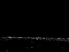 バンナ公園へ移動しました
石垣島の夜景ですね
左にオニギリ型したANAが見えます