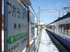 そして20分もかからずして目的地の津軽今別駅に到着。特急列車と整備された海峡線のおかげで、あっという間の乗車だった。