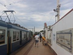 外川駅から１駅戻り犬吠駅へ。
電車は先ほどの電車と同じで、女性車掌さんも乗っていました。
今日はこの電車が１日往復運転されるようです。