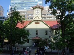 時計台は旧札幌農学校演武場だったそうです。