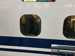 新大阪7：06発 のぞみ208号 X24編成にて名古屋へ。