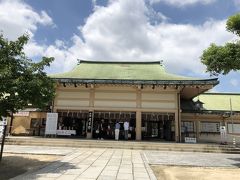 こちらが生魂神社ということで、しっかりお参り。