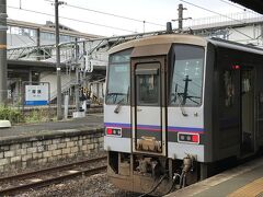 終点の厚狭駅に到着しました。
美祢線、完乗です。