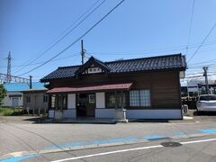 　寺田駅の駅舎です。