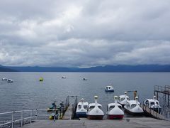 支笏湖はカヤックとか、湖お決まりの白鳥ボート♪&#128676;