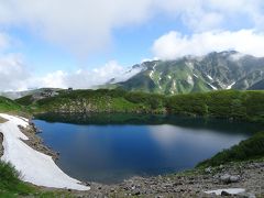 別山方面は晴れていました。