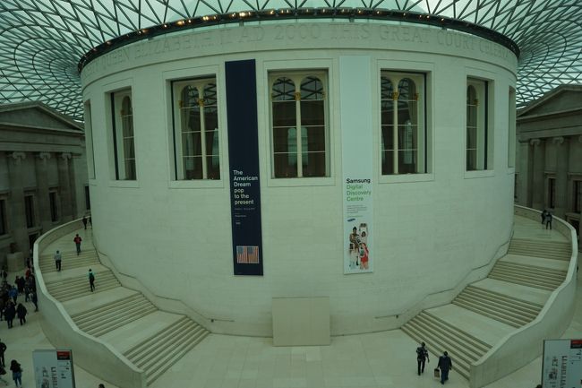 大英博物館滞在は６時間超でした＊^^＊