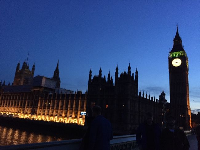 橋からビッグベンを。