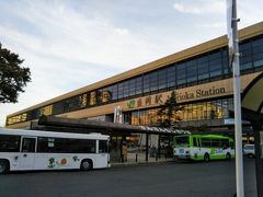 盛岡駅に戻ってきました。

広いバスは盛岡街歩きに何回か利用した循環バス「でんでんむし号」です。

ＰＭ3:00　ここから花巻空港行きの高速バスに乗りました。


