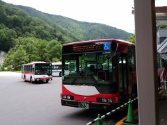 しらび平駅からバスに乗り戻ります。