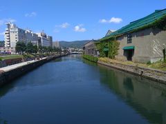 超有名な小樽運河に。