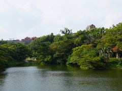 龍潭池まで戻ってきました。
電動自転車なので坂道も楽々。