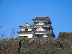 「大洲城」
すごく綺麗なお城です。
駐車場から坂道を上って行きました。