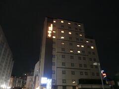 22:25　ホテルに到着。