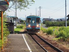 美江寺駅にやってきた、大垣行きの上り１０列車。