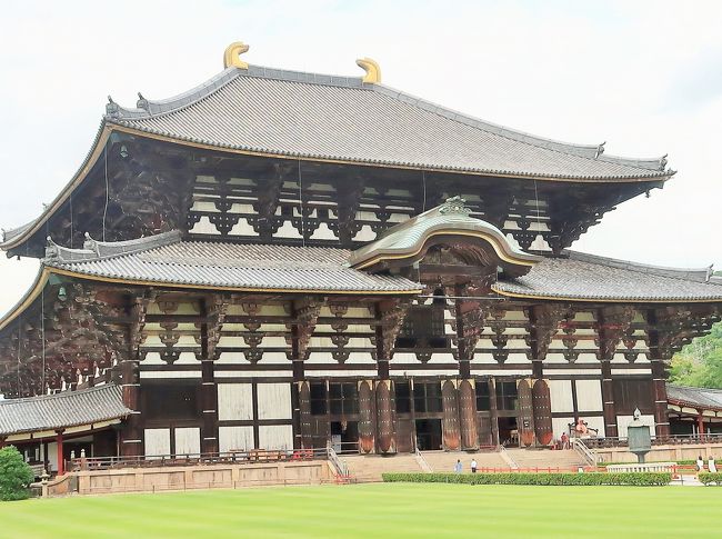 奈良県27 奈良市a 華厳宗大本山 東大寺 南大門-金堂(大仏殿