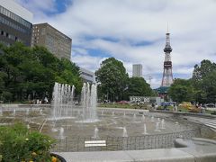 大通公園に戻って来ました。

