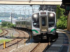 松島駅に戻ってきた。暑い。
東北線で仙台へ行き、そこから新幹線で帰る。