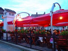 ルーマニア料理のレストランは結構混みあっていました。旧市街で人気のあるレストランのようです。