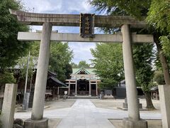 スカイツリー側に戻ってきました。
こちらも隅田公園となりますが、牛島神社という神社があります。
9世紀に創建された大変古い神社です。