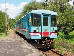 大垣行き列車が到着。