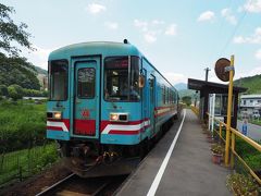 というわけで木知原駅にて列車を降りました。