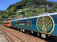 大歩危駅から観光列車のたびが始まります・・・続く