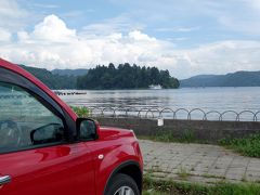 １５：００　いつもの寄り道　「野尻湖」

３時間走ってもまだ長野県
海っぽいし、ここでいいじゃん？と毎回思う地点

