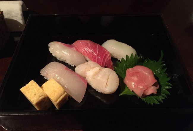 お寿司5貫<br />ネタも要望を聞いてくださり、美味しかったです。お値段は少しアップしましたが・・