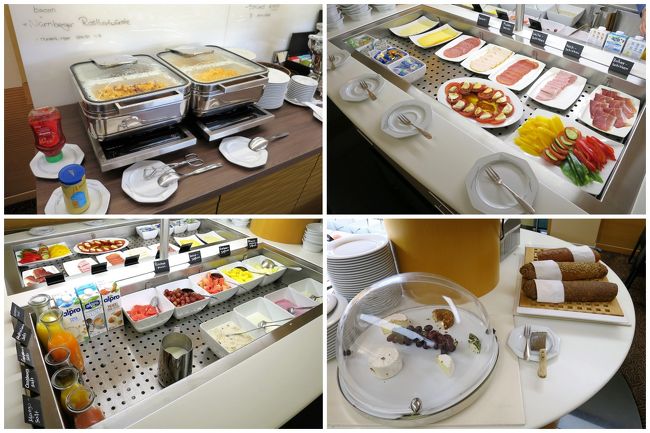 ビュッフェのメニュー、結構、充実しておるぞ。