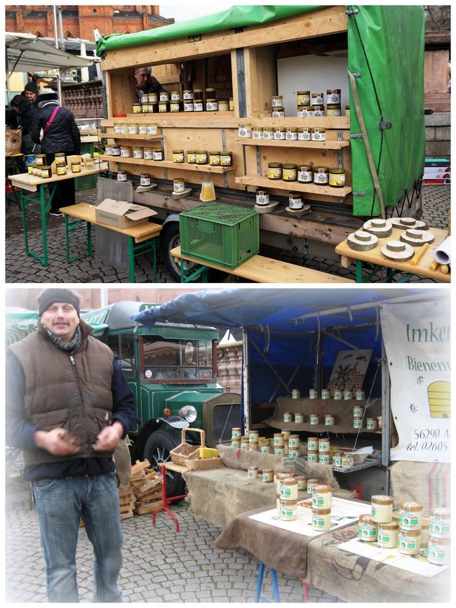 あの時、ハチミツを買いました。<br />その場所にハチミツの屋台が出ていたけれど、同じ店かはわからず…。