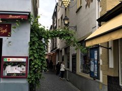 ＜ドロッセルガッセ（つぐみ横丁）＞

この看板が目印♪
ドロッセルガッセに到着。

中に入っていきます！