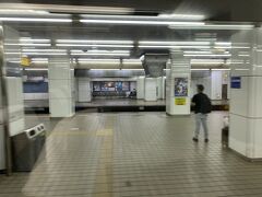 名鉄名古屋駅。人が少なすぎる。。。。。