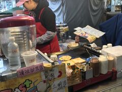 韓国ごはん⑫　広蔵トースト　1,500ウォン×2