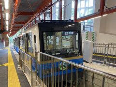 終点の早雲山駅到着です。ここからロープウェイで大涌谷を目指します。