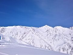 リーゼングラートからの白馬連峰