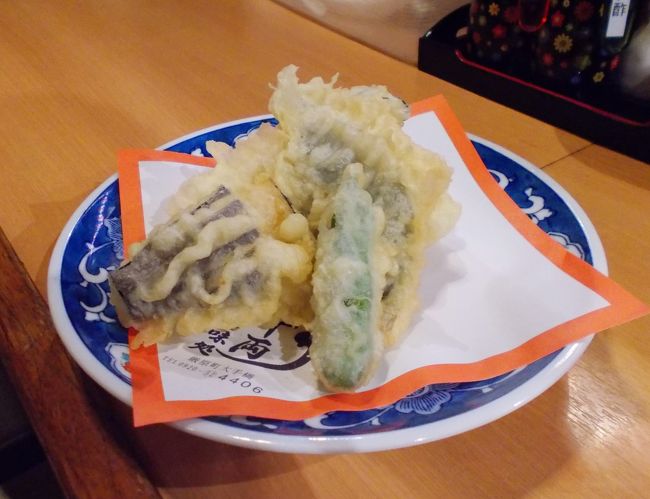 アナゴの天ぷらはホクホク。<br />