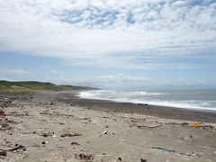 「七里長浜」

鯵ヶ沢（わさおの家あたり）から十三湖近くまで
２８ｋｍ（約７里）の長い砂浜が続く海岸線

